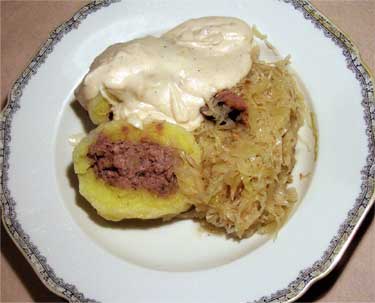 Gefüllte Knödel